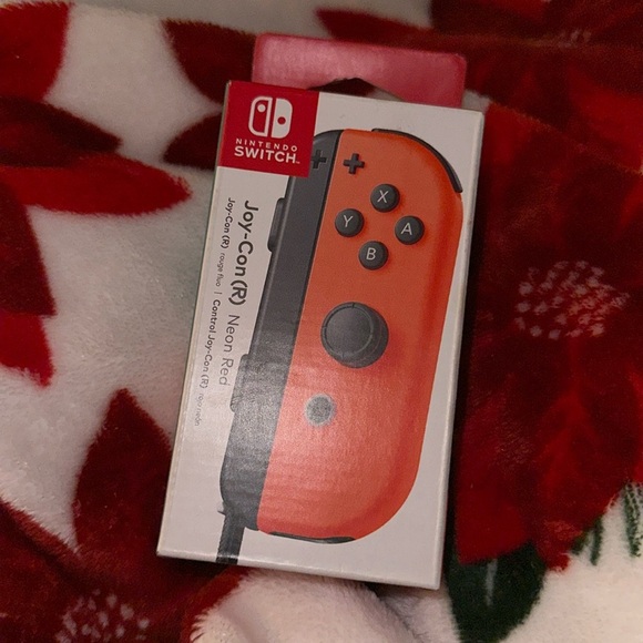 Official Nintendo Switch Joy-Con (Right Only) [ Neon Red‎ ] NEW - Picture 1 of 4